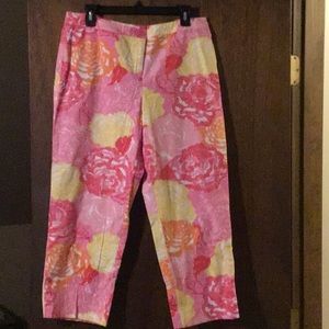 Lilly Pulitzer capris size 12